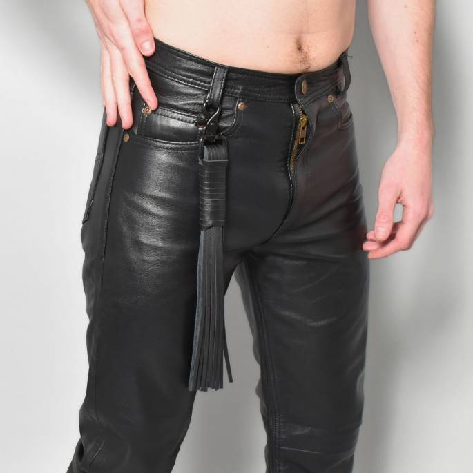 Martinet Leder Karabinerhaken