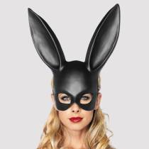 BLACK RABBIT MASK