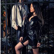 TRENCHCOAT BI MATIÈRE