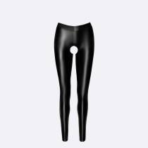 OFFENE WETLOOK-LEGGINGS