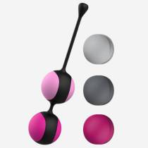 KEGELKUGELN 10 SCHRITTE SCHWARZ/ROSA