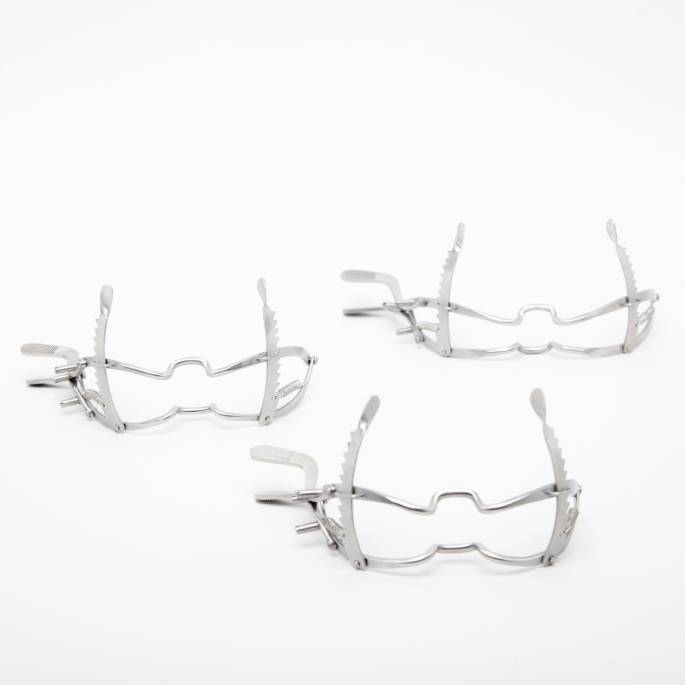 Mundspreizer ratchet