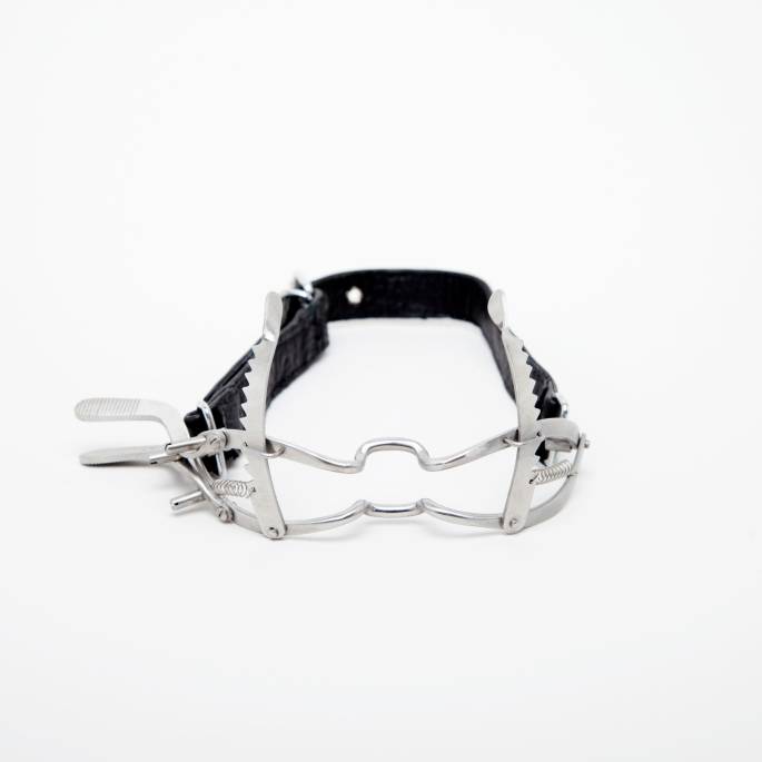 Mundspreizer ratchet mit Riemen