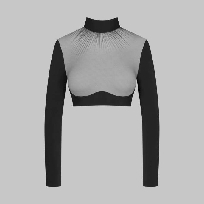 NUIT FAUVE-TOP FOULARD