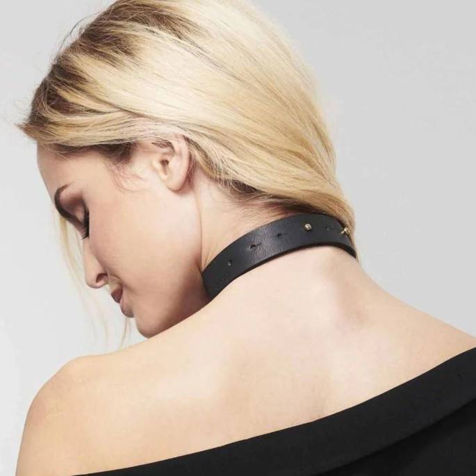 MAZE - COLLIER FOUET NOIR