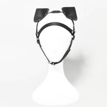 Katzenkopfgeschirr aus Leder