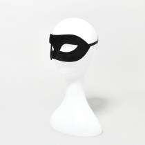Schwarze Samtmaske