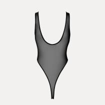 BODYSTRING, TIEF AUSGESCHNITTEN, SCHLEIER