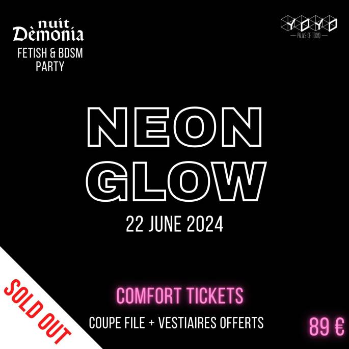 Billet Early Bird - Nuit Dèmonia - 22 Juin 2024