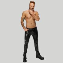 STRUKTURIERTE GERADE HOSE