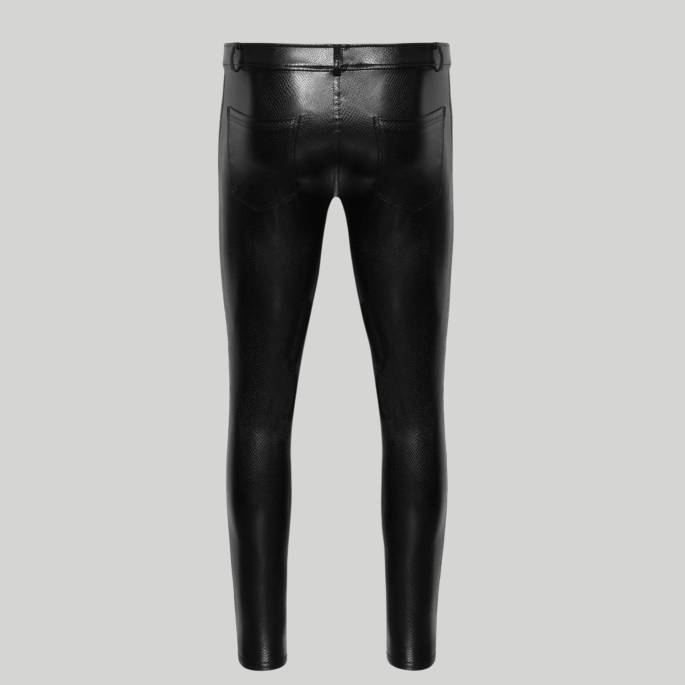 STRUKTURIERTE GERADE HOSE