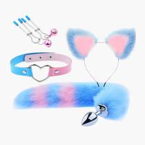 KIT KINKY BDSM BLAU-ROSA KITTY