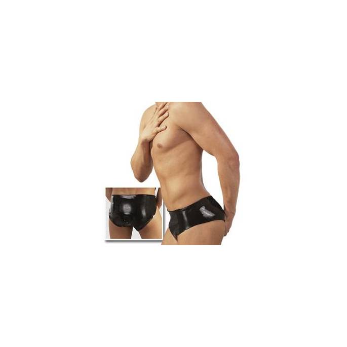 CALZONCILLOS LATEX + PLUG ANAL