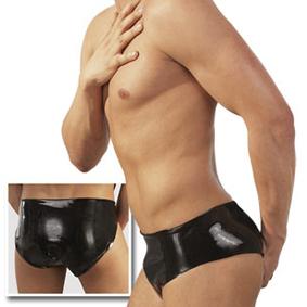 LATEX SLIP + ANAL PLUG - Boutique Dmonia LATEX SLIP + ANAL PLUG - Boutique Dmonia