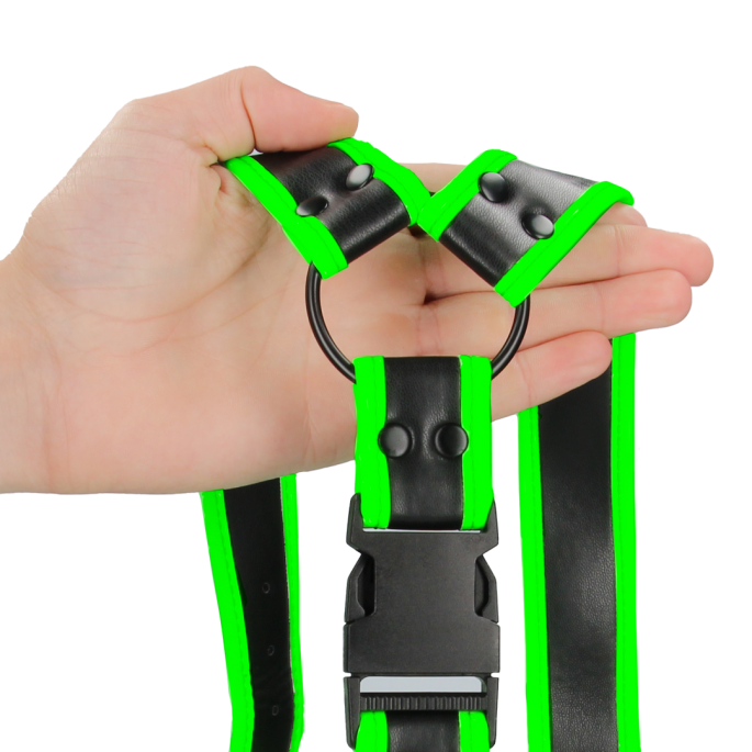 GLOW IN THE DARK-SCHNALLENGESCHIRR