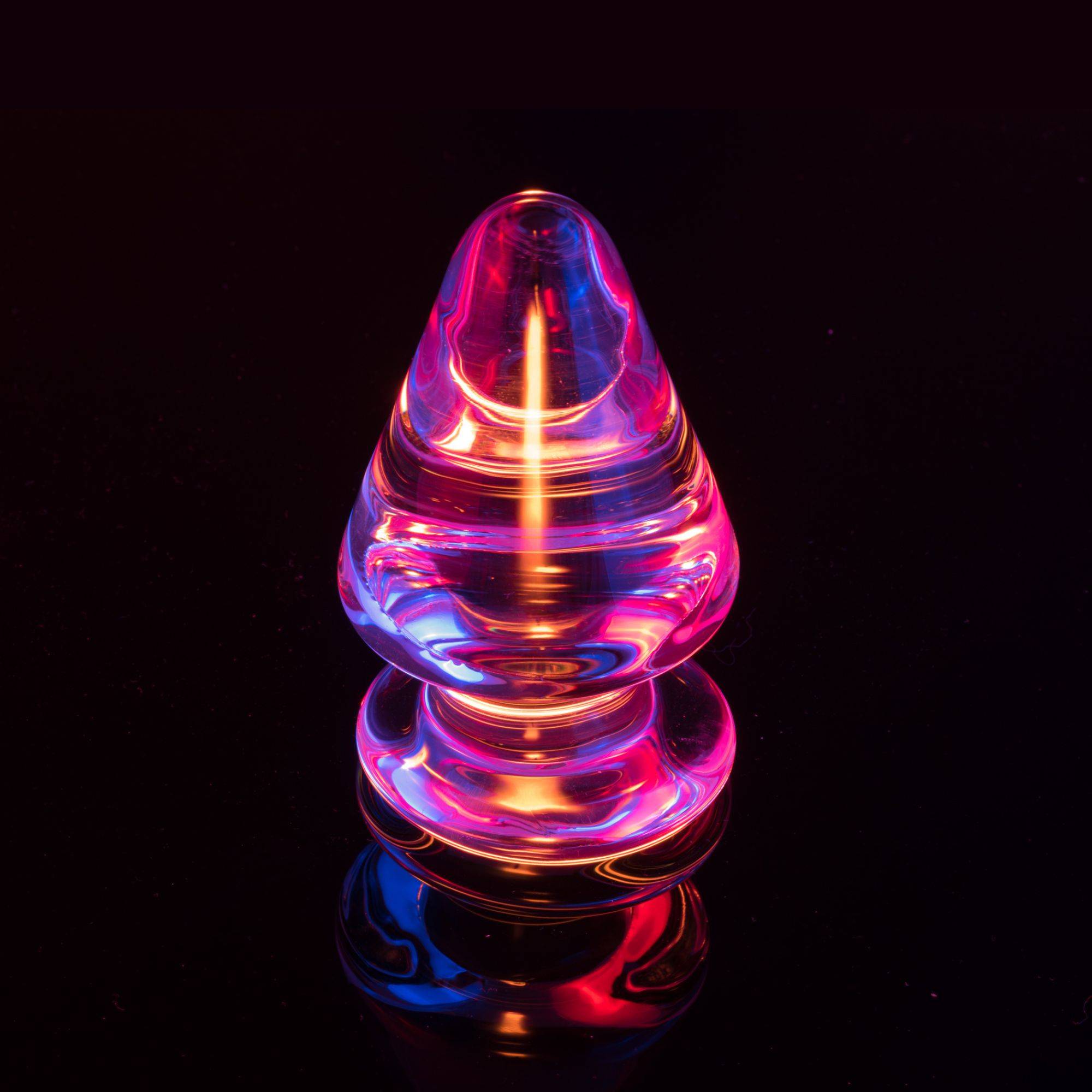 anal plug lock Light Up Anal Plug main image 1