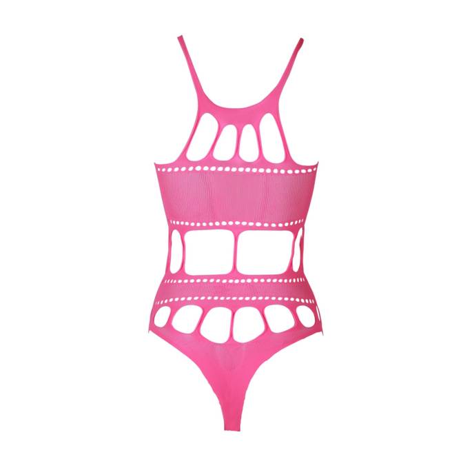 BODY OUVERTURES ROSE FLUO