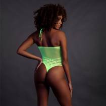 BODY VERT FLUO COL HALTER