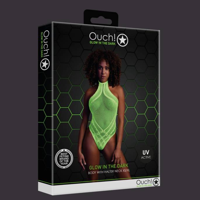 BODY VERT FLUO COL HALTER