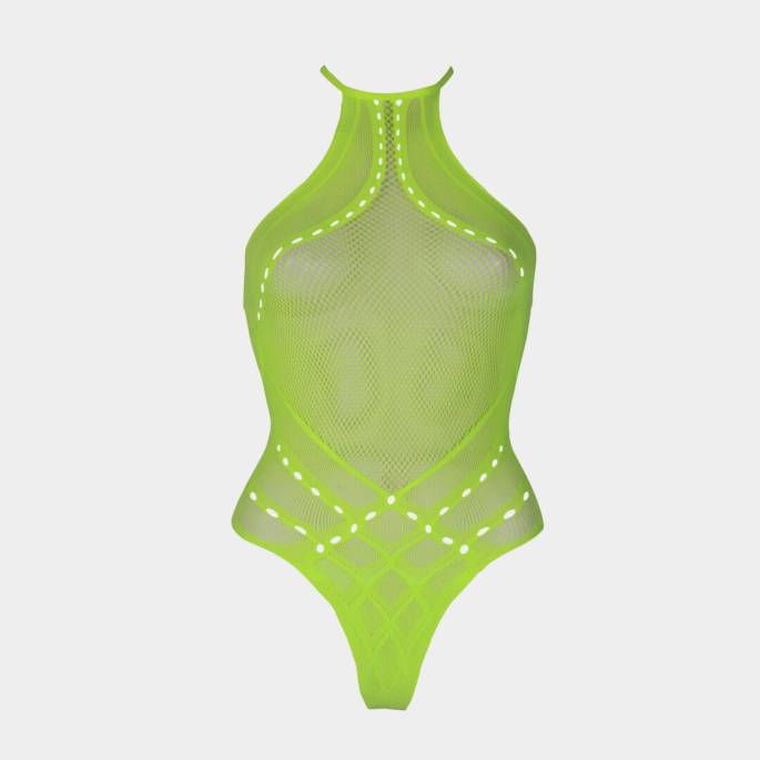 BODY VERT FLUO COL HALTER