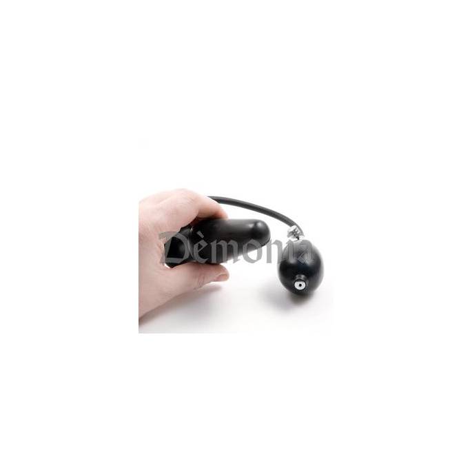 BLACK LATEX INFLATABLE PLUG