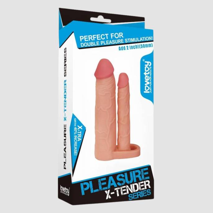 Gaine de pénis Double Pénétration