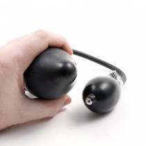 PLUG GONFLABLE EN LATEX NOIR