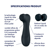 SATISFYER-PRO 2 GENERATION 3+LIQUID AIR,VIBRATION & APP