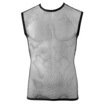 ÄRMELLOSES T-SHIRT MIT RINGELMUSTER