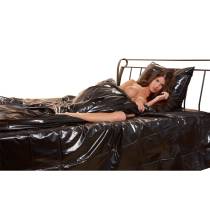 COMFORTER COVER VINYL BLACK