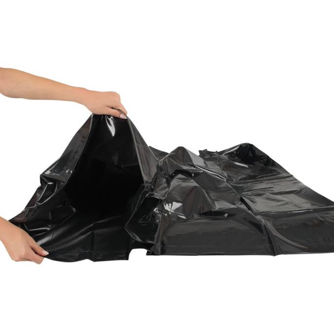 BETTBEZUG VINYL SCHWARZ