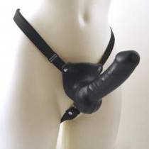 PENE NERO CINTURA DILDO