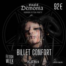 Nuit Dèmonia - Billet confort