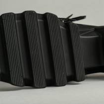 DRAKO-BOTTINES VINYLE BOUCLES MÉTAL