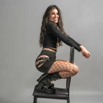 DRAKO-BOTTINES SIMILI BOUCLES MÉTAL