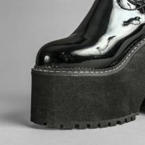 ANIA-BOTTINES VINYLE ZIP T.36