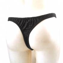 TANGA DE CUERO PARA HOMBRE + CREMALLERA