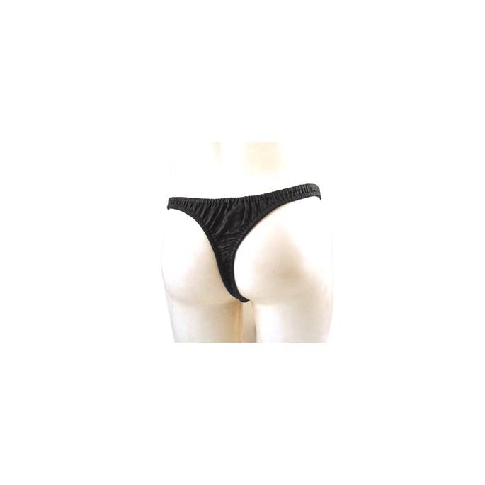 STRING HOMME CUIR + ZIP