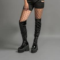 ANIA-BOTTINES VINYLE ZIP T.36