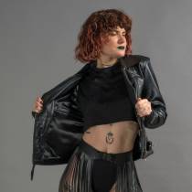 VESTE PERFECTO FEMME CUIR