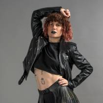 VESTE PERFECTO FEMME CUIR