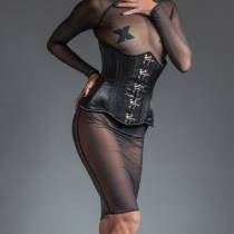 SERRE-TAILLE ATTACHES CROCHET