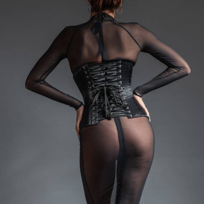 SERRE-TAILLE ATTACHES CROCHET