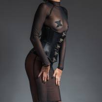 SERRE-TAILLE ATTACHES CROCHET