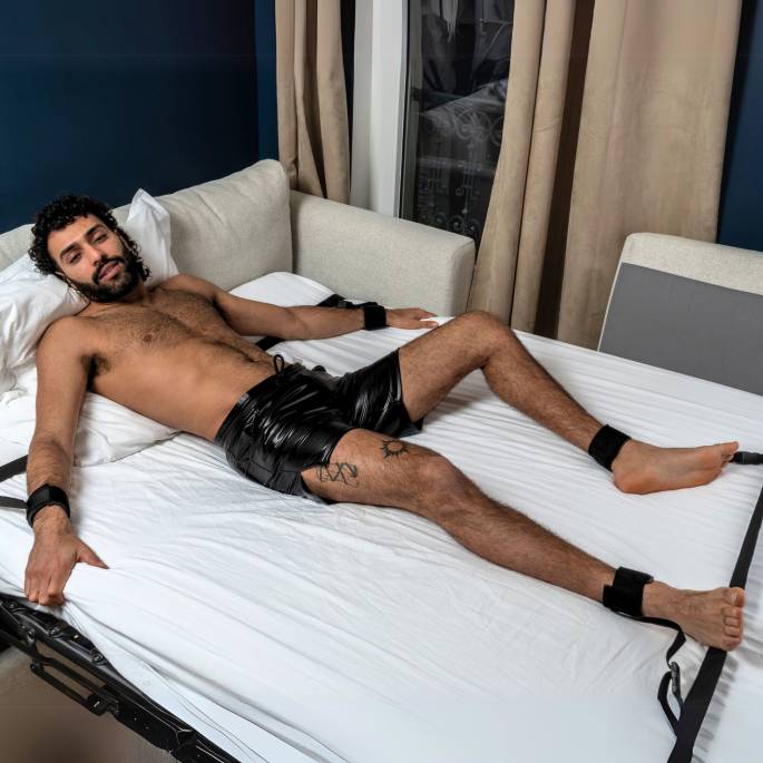 SUJECIÓN DE CAMA BRAZOS + PIERNAS