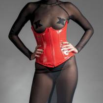 HAARREIF AUS ROTEM VINYL