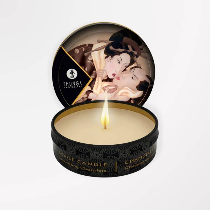 MINI BOUGIE DE MASSAGE CHOCOLAT