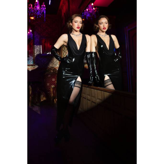 LIONNE ROBE LONGUE VINYLE