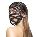 MASQUE CAGE SIMILI CUIR