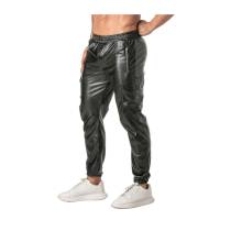 PANTALON CARGO SIMILI CUIR